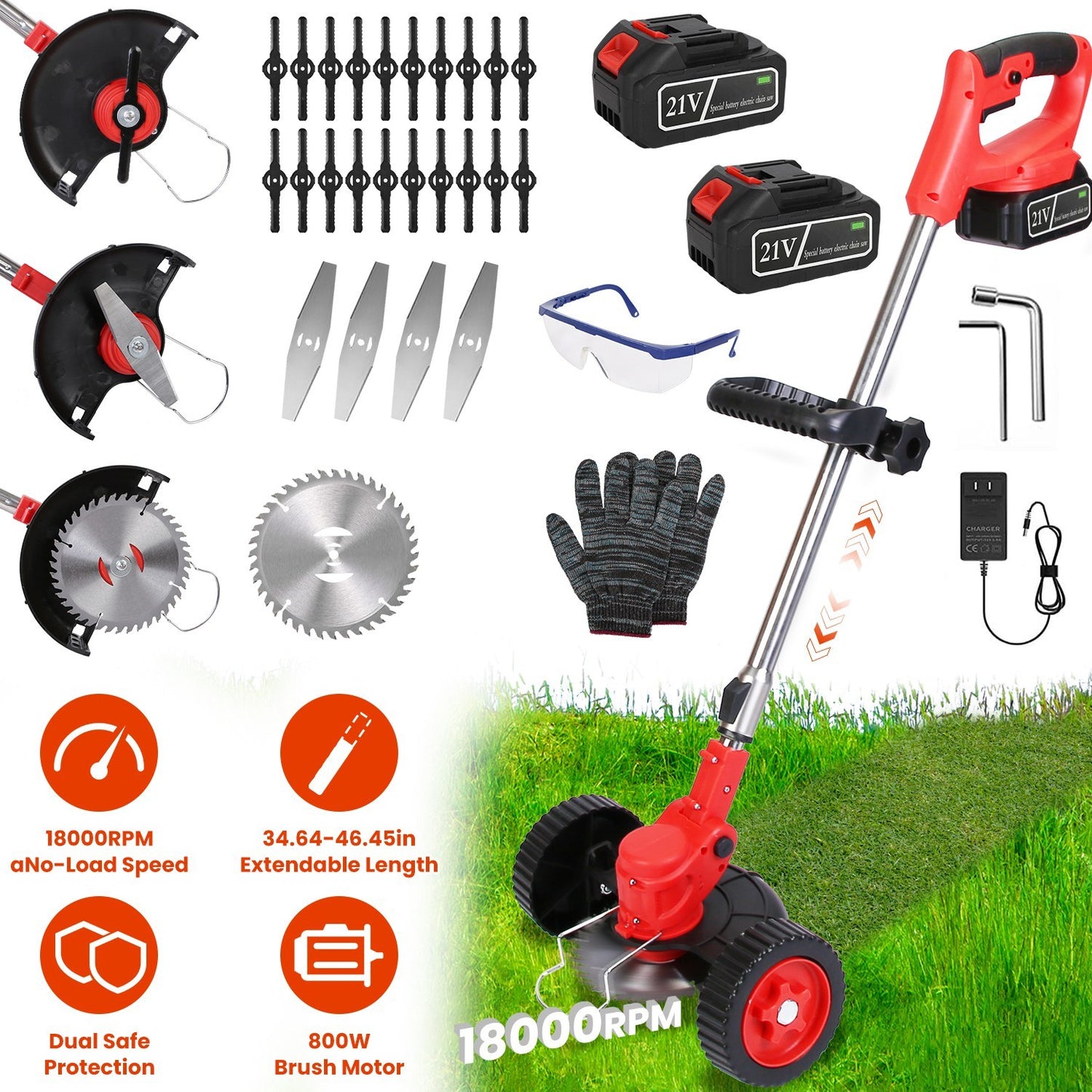 TrimMaster™ – 3-in-1 Cordless Grass Wacker