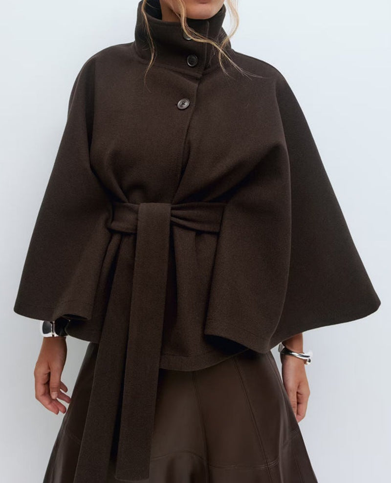 CozyElegance™ – High Neck Winter Overcoat
