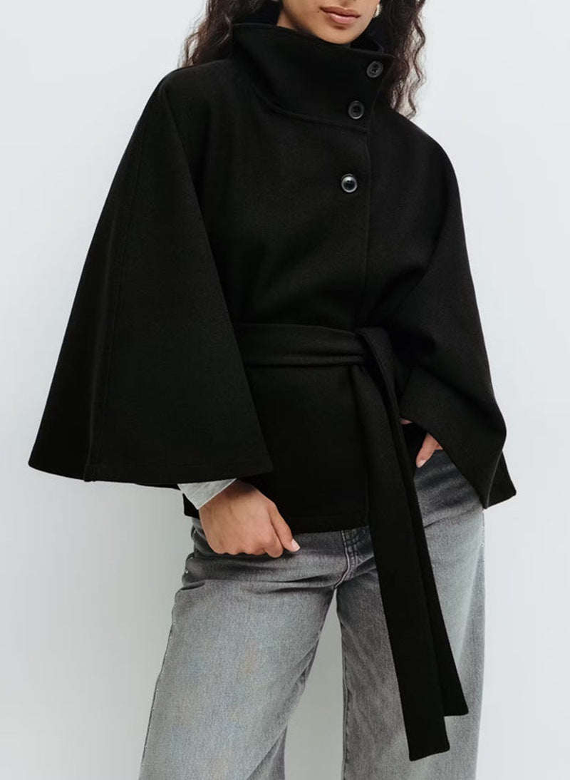 CozyElegance™ – High Neck Winter Overcoat