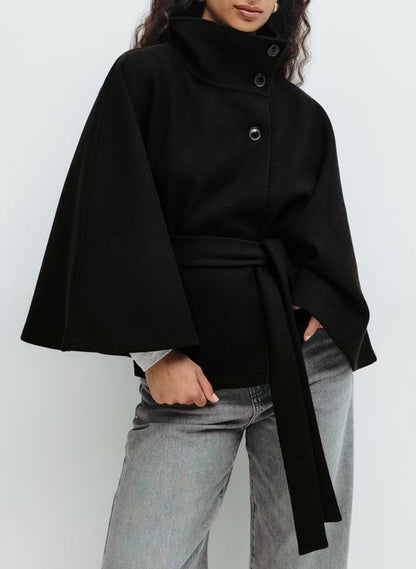 CozyElegance™ – High Neck Winter Overcoat