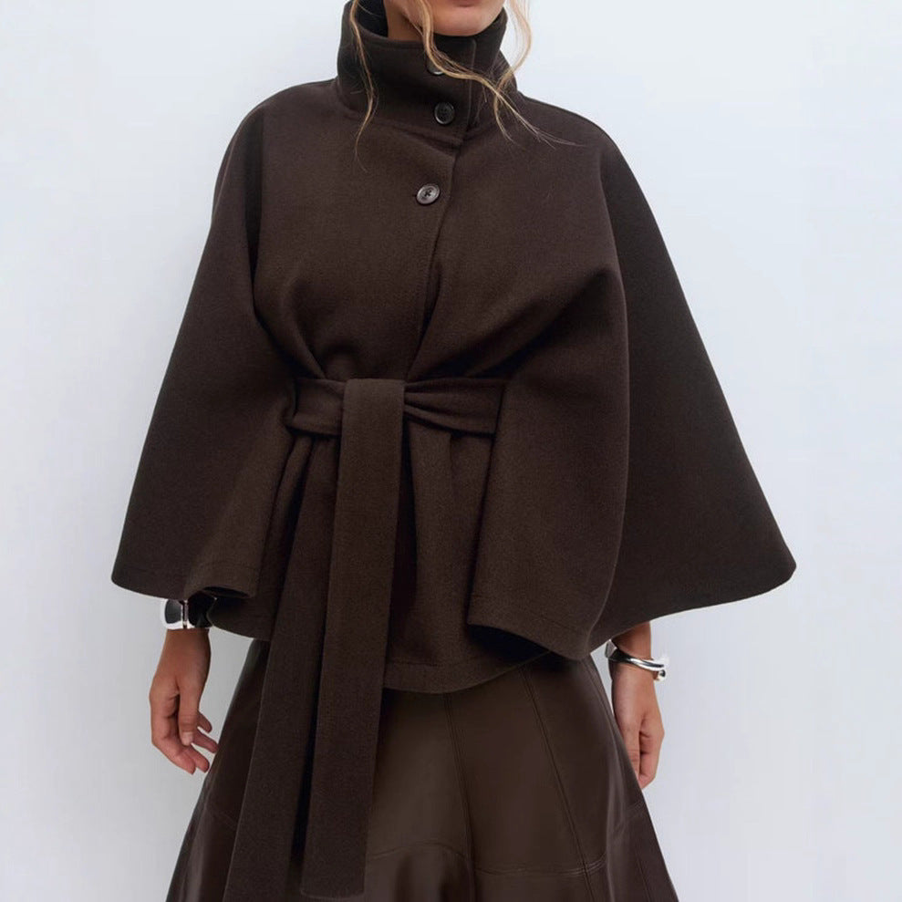 CozyElegance™ – High Neck Winter Overcoat