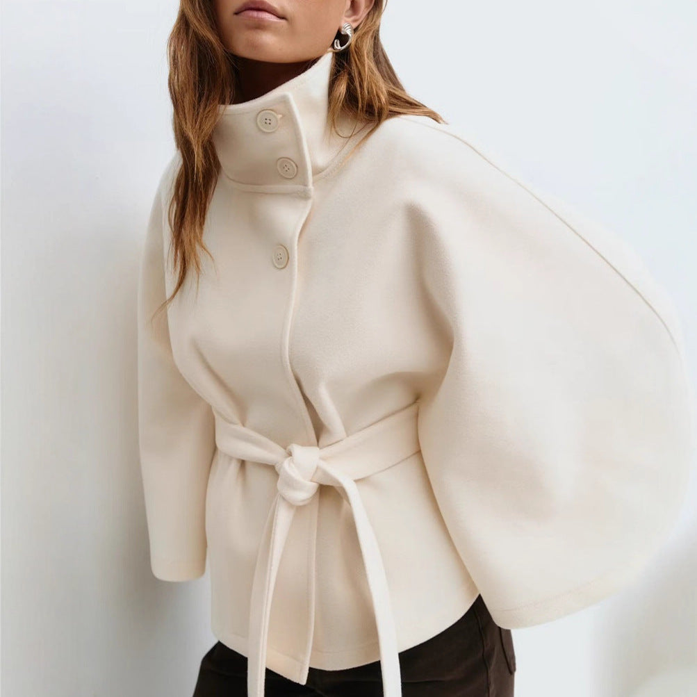 CozyElegance™ – High Neck Winter Overcoat