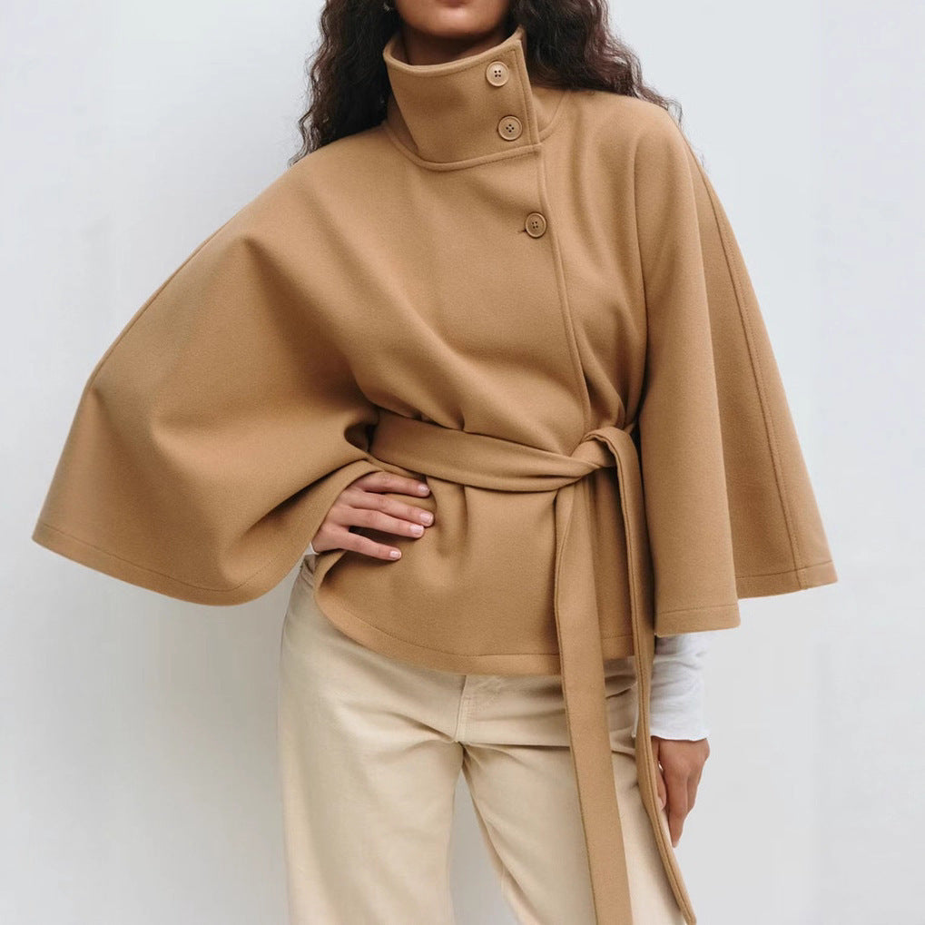 CozyElegance™ – High Neck Winter Overcoat